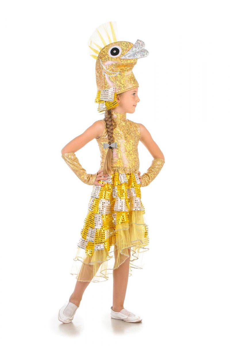 «Золота рибка» карнавальний костюм для дівчинки