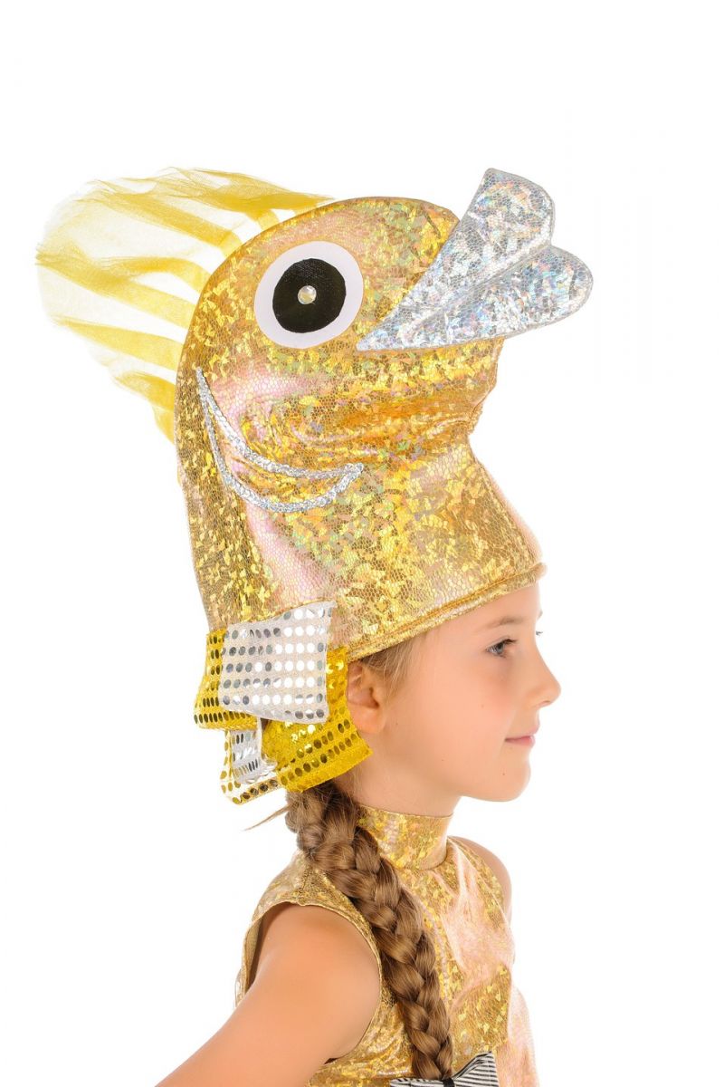 Масочка - «Золота рибка» карнавальний костюм для дівчинки / фото №854