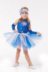 «Снежинка в пачке» карнавальный костюм для девочки - 878