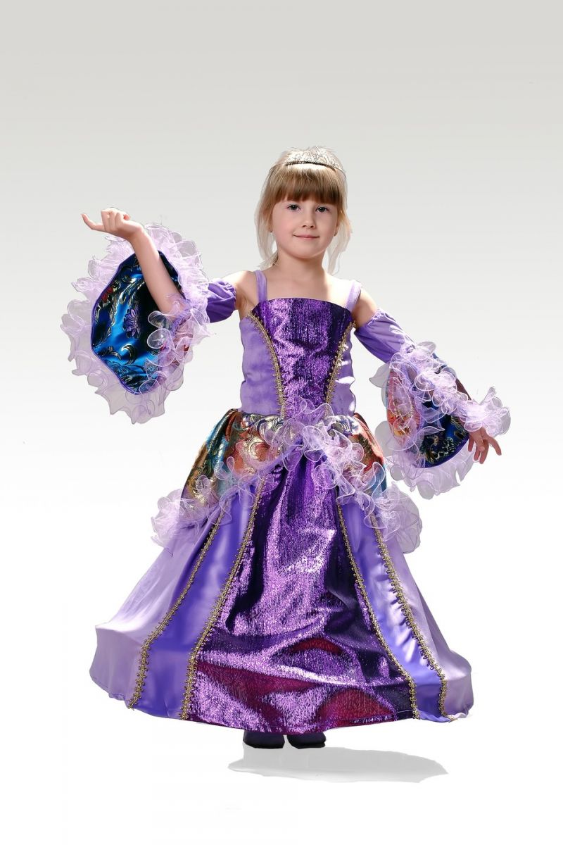 «Королева в фиолетовом» карнавальный костюм для девочки