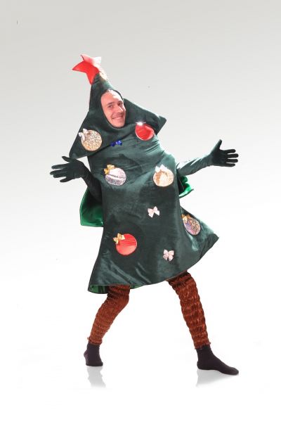 Карнавальный костюм «Ёлка» для взрослых