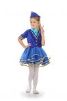 «Стюардесса» карнавальный костюм для девочки - 897