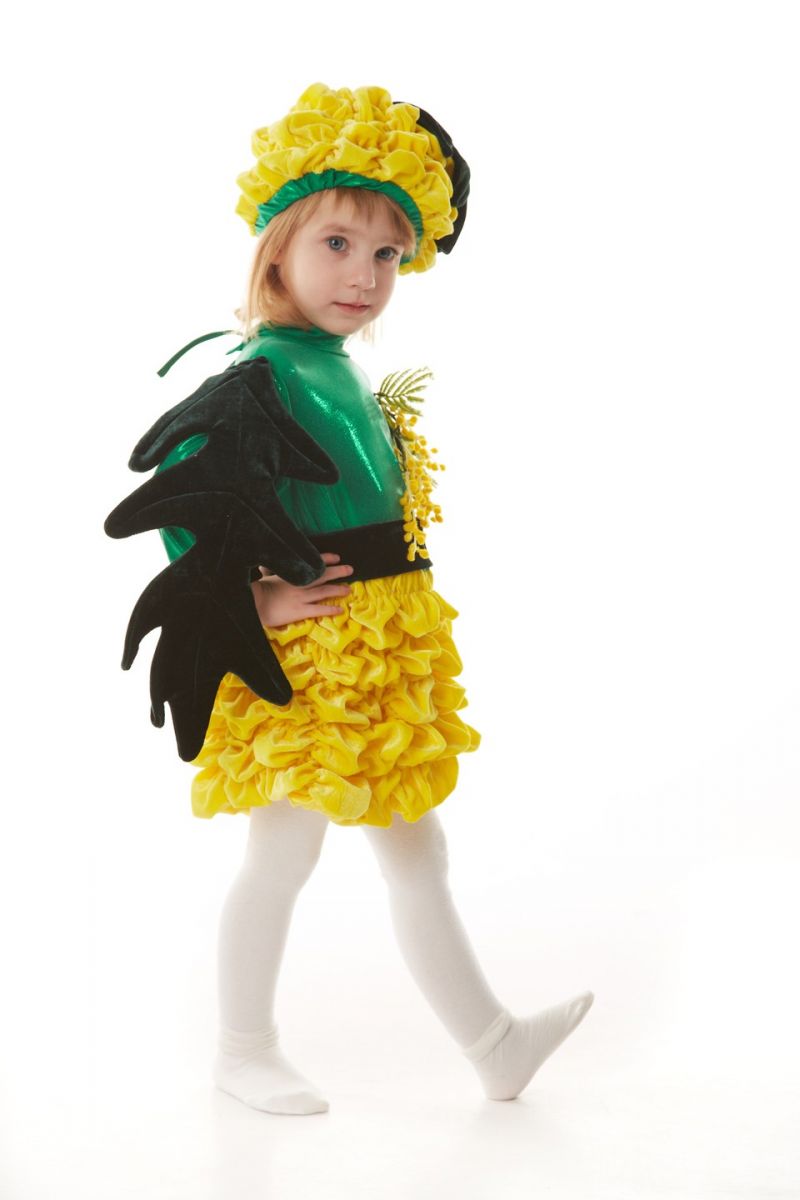 «Мимоза» карнавальный костюм для девочки