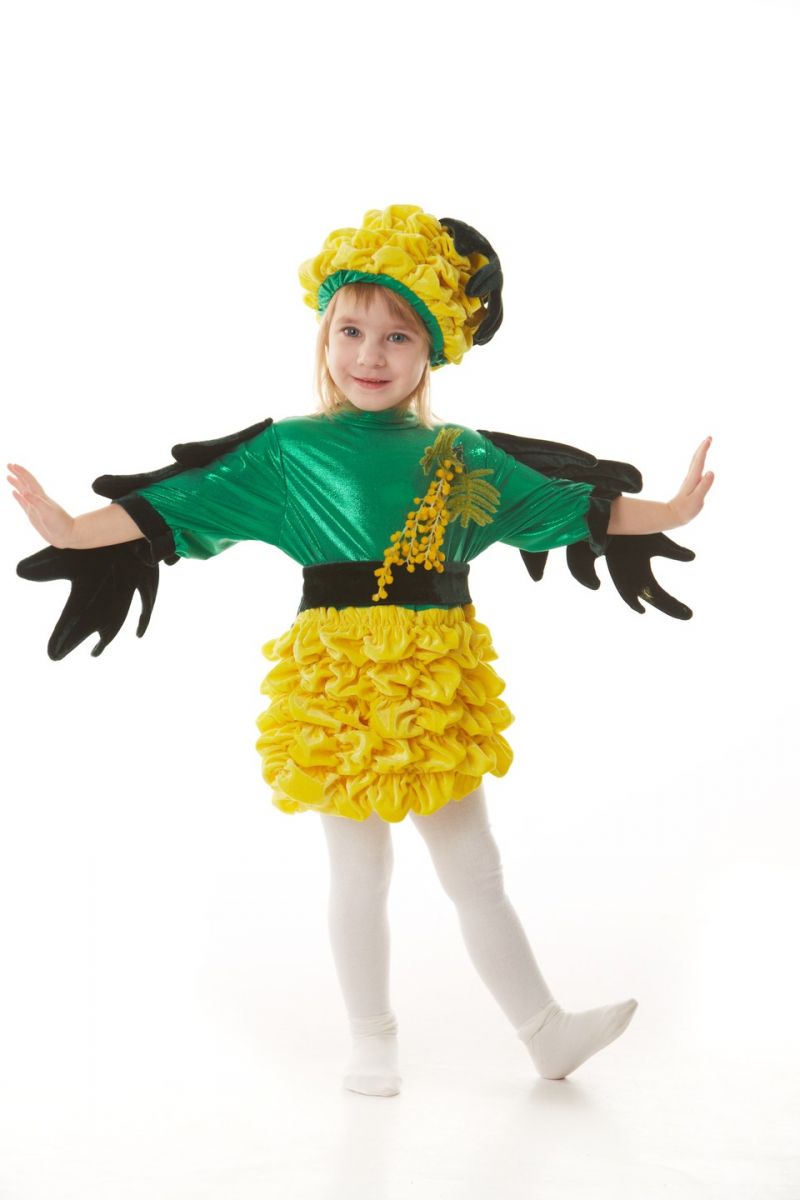 Масочка - «Мимоза» карнавальный костюм для девочки / фото №902