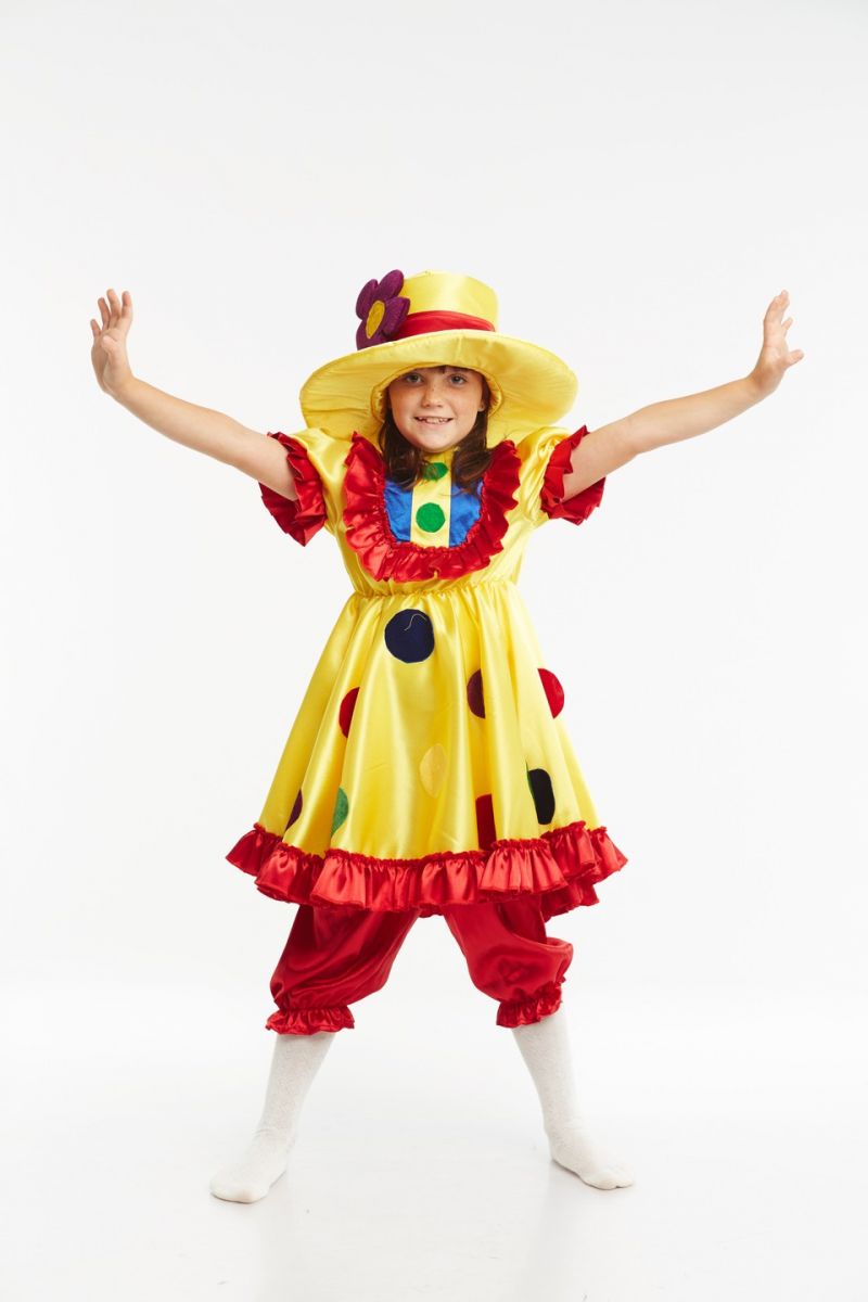 «Клоунесса» карнавальный костюм для девочки